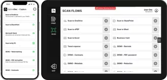 OptimiDoc Cloud - Scan Flow